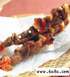 瑞士胗串的做法 瑞士胗串的做法