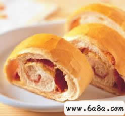 培根披薩捲的做法 培根披薩捲的做法