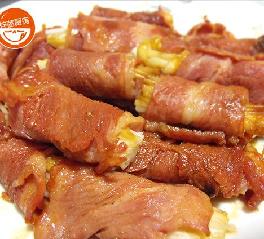 培根金針卷的做法 培根金針卷的做法