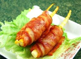 奧爾良竹筍培根卷的做法 奧爾良竹筍培根卷的做法