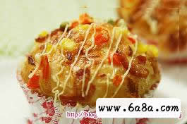 芝士蔬菜面包的做法 芝士蔬菜面包的做法