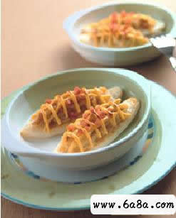 起司焗蒲鉾的做法 起司焗蒲鉾的做法