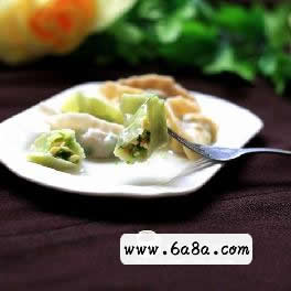 讓孩子愛上吃菜--彩色餃子的做法 讓孩子愛上吃菜--彩色餃子的做法