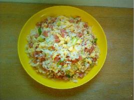 火腿蛋炒飯的做法 火腿蛋炒飯的做法