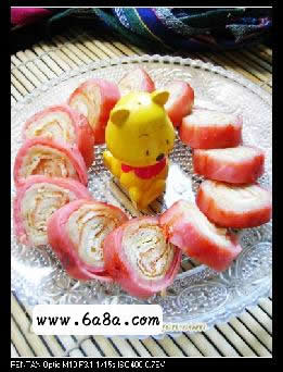 火腿土司卷的做法 火腿土司卷的做法