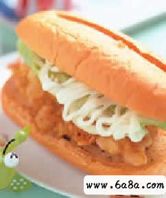 檸檬雞腿堡的做法 檸檬雞腿堡的做法