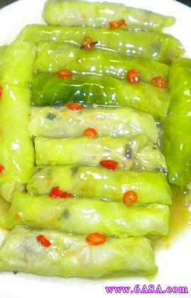 翡翠白玉卷的做法 翡翠白玉卷的做法