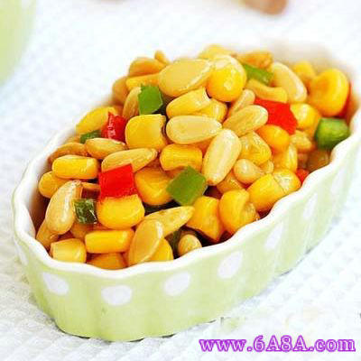 松子玉米的做法 松子玉米的做法