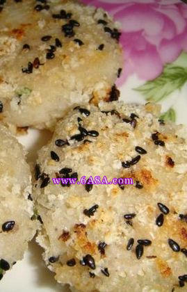 芝麻藕餅的做法 芝麻藕餅的做法