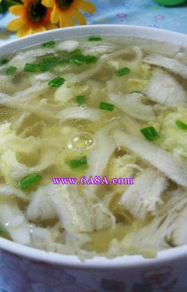 平菇蛋花湯的做法 平菇蛋花湯的做法