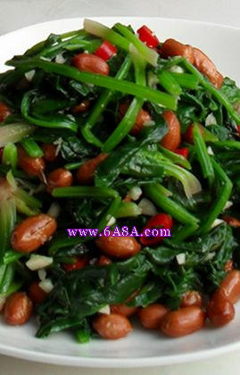 果仁菠菜的做法 果仁菠菜的做法