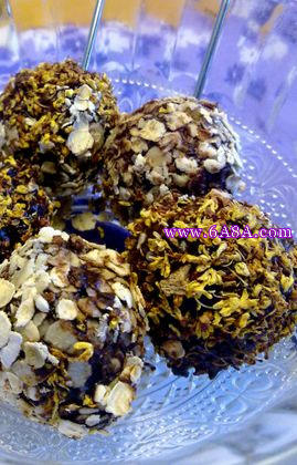 繽紛栗子球的做法 繽紛栗子球的做法