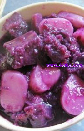 年糕紫薯的做法 年糕紫薯的做法