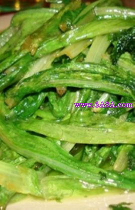 清炒油麥菜的做法 清炒油麥菜的做法