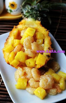 鳳梨蝦球的做法 鳳梨蝦球的做法