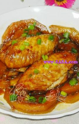 南瓜燒雞翅的做法 南瓜燒雞翅的做法