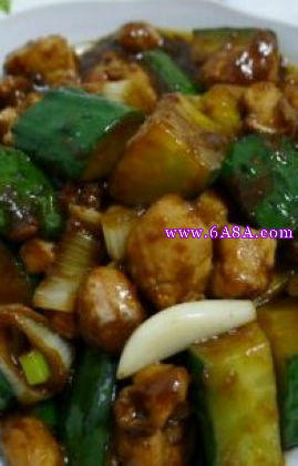 黃瓜爆雞丁的做法 黃瓜爆雞丁的做法