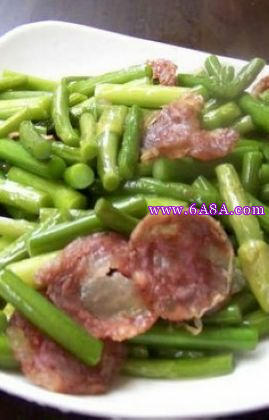 蒜薹炒臘腸的做法 蒜薹炒臘腸的做法