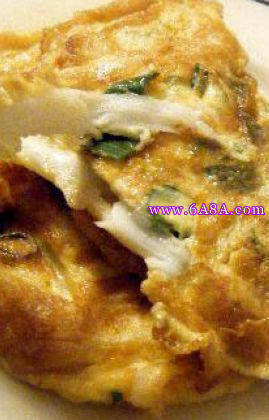 香蔥銀魚煎雞蛋的做法 香蔥銀魚煎雞蛋的做法