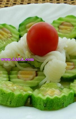 黃瓜蟹棒蒸芋絲的做法 黃瓜蟹棒蒸芋絲的做法