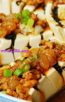 欖菜蒸豆腐的做法 欖菜蒸豆腐的做法