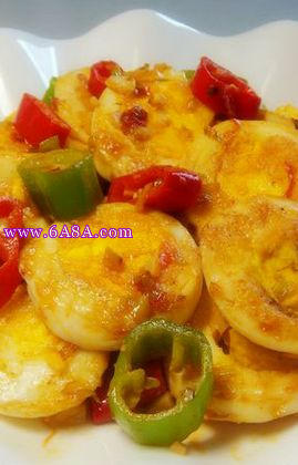 雙椒炒蛋的做法 雙椒炒蛋的做法