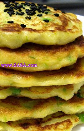 土豆豌豆薄餅的做法 土豆豌豆薄餅的做法