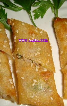 芝麻肉末卷的做法 芝麻肉末卷的做法