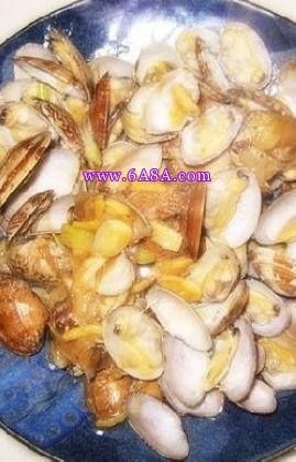 蔥姜爆花甲的做法 蔥姜爆花甲的做法