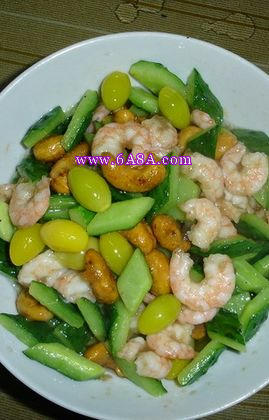 福果蝦仁的做法 福果蝦仁的做法