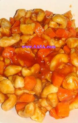 茄汁腰果雞丁的做法 茄汁腰果雞丁的做法