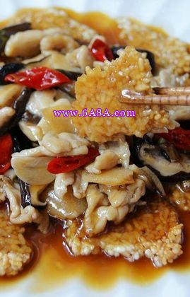 鍋巴肉片的做法 鍋巴肉片的做法