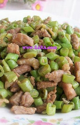 肉末炒豆角的做法 肉末炒豆角的做法