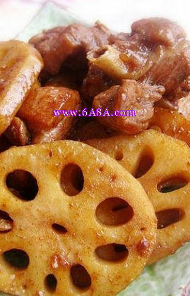 蓮藕燒鴨肉的做法 蓮藕燒鴨肉的做法