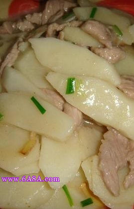 山藥炒肉片的做法 山藥炒肉片的做法