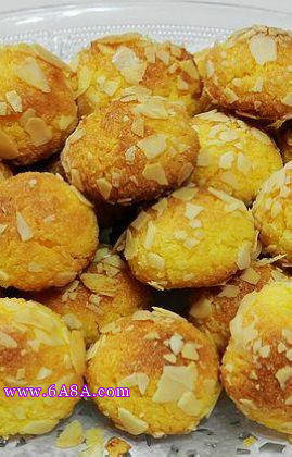 香酥杏仁椰子球的做法 香酥杏仁椰子球的做法