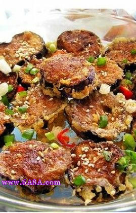 椒鹽茄餅的做法 椒鹽茄餅的做法