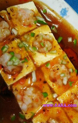 蝦仁梅香豆腐的做法 蝦仁梅香豆腐的做法