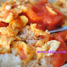 番茄炒蛋蓋澆飯的做法 番茄炒蛋蓋澆飯的做法