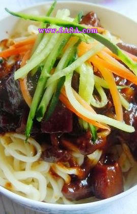 三丁醬拌面的做法 三丁醬拌面的做法