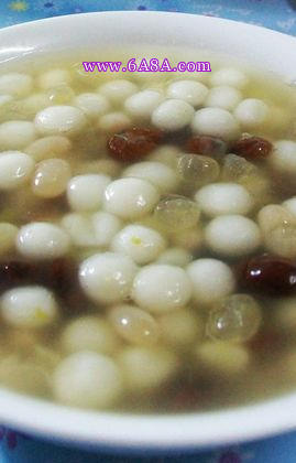 蜜豆小圓子的做法 蜜豆小圓子的做法