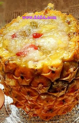 香甜菠蘿飯的做法 香甜菠蘿飯的做法