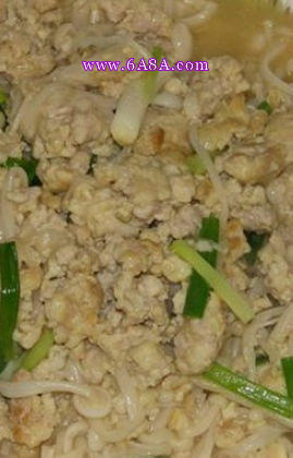 金針菇炒肉末的做法 金針菇炒肉末的做法