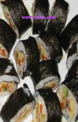 蝦仁紫菜卷的做法 蝦仁紫菜卷的做法