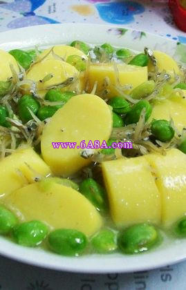 毛豆子燒日本豆腐的做法 毛豆子燒日本豆腐的做法