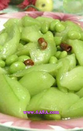 絲瓜燒毛豆米的做法 絲瓜燒毛豆米的做法