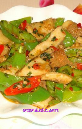 尖椒炒牛肚的做法 尖椒炒牛肚的做法