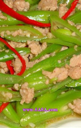 四季豆炒肉末的做法 四季豆炒肉末的做法