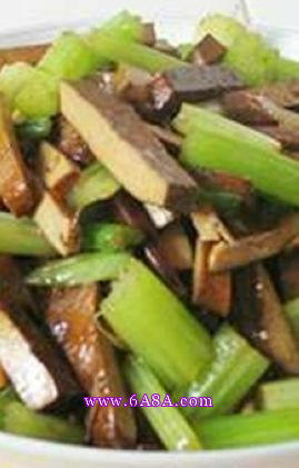 芹菜炒香干的做法 芹菜炒香干的做法