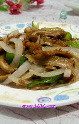 洋蔥牛肚絲的做法 洋蔥牛肚絲的做法